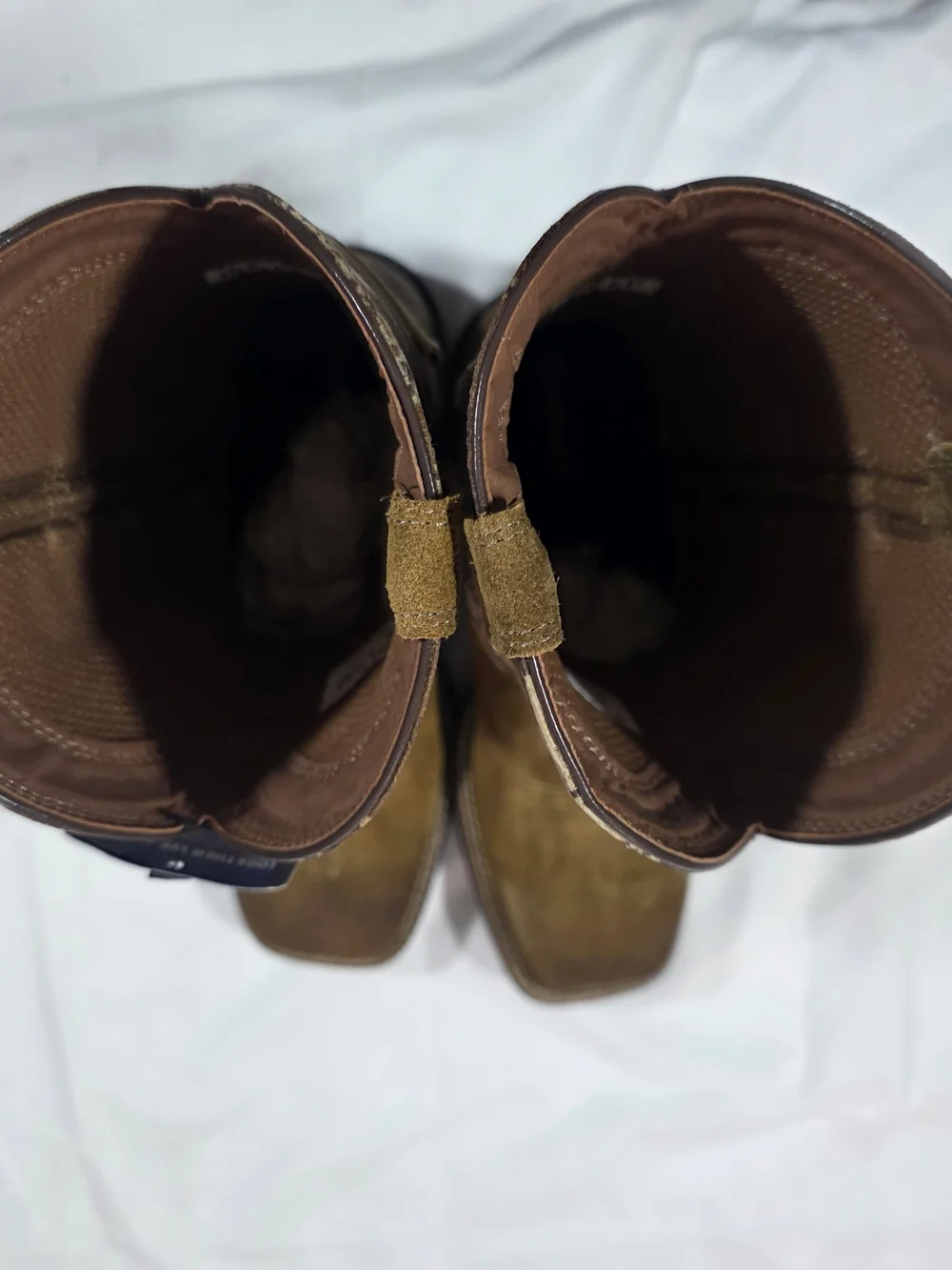 Ariat Men's Brown Camo Western Work Boots American Flag. Size 8.5 EE